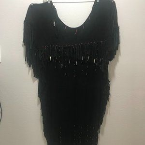 American Indian leather dress